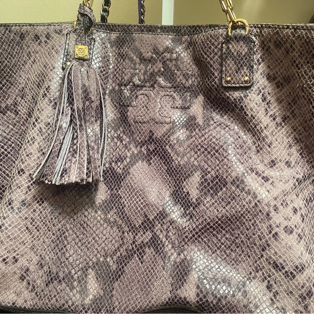 Snakeskin Gorgeous Authentic Tory Burch Thea